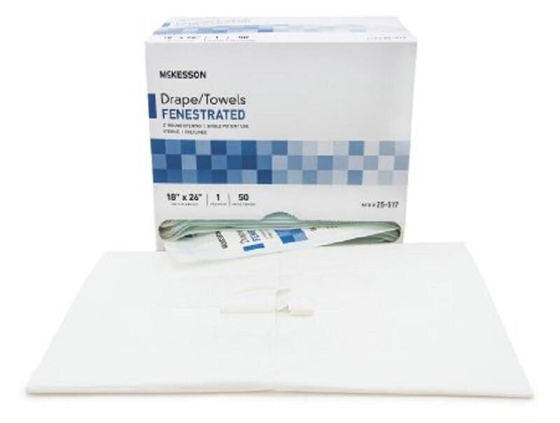 McKesson Surgical Drape Sterile Field Drape 18 W X 26 L Inch Sterile Case of 300