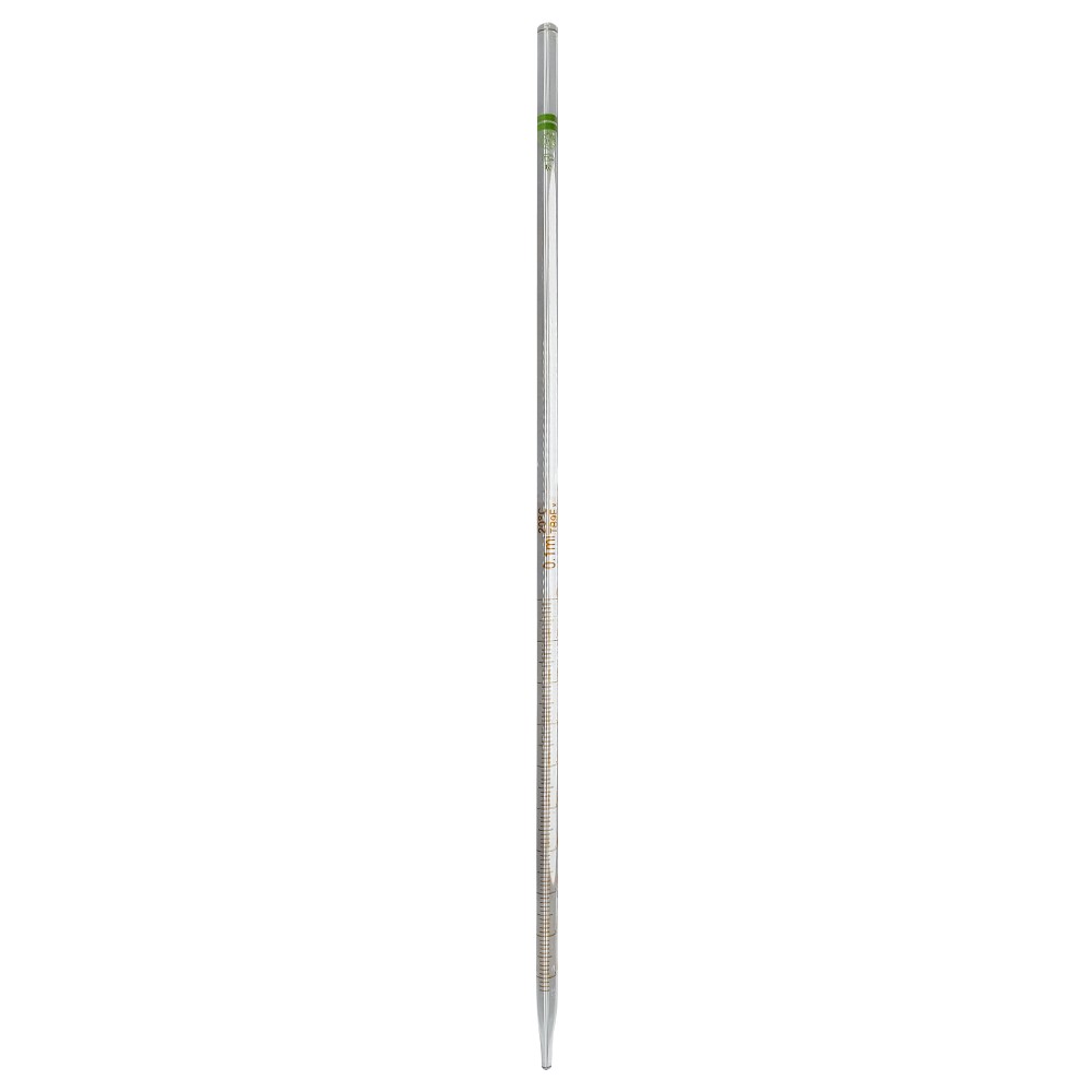 1Pcs0.1ml To 50ml Glass Graduated Pipette With Color Mark Glass Dropper Tube
