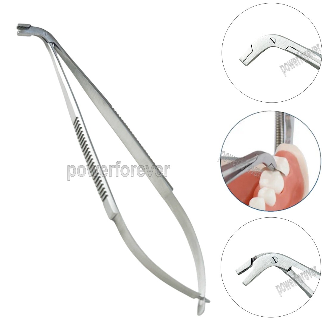 Silver Dental Matrix Band Matrice Plier Tweezer Holder Clamp Fits TC