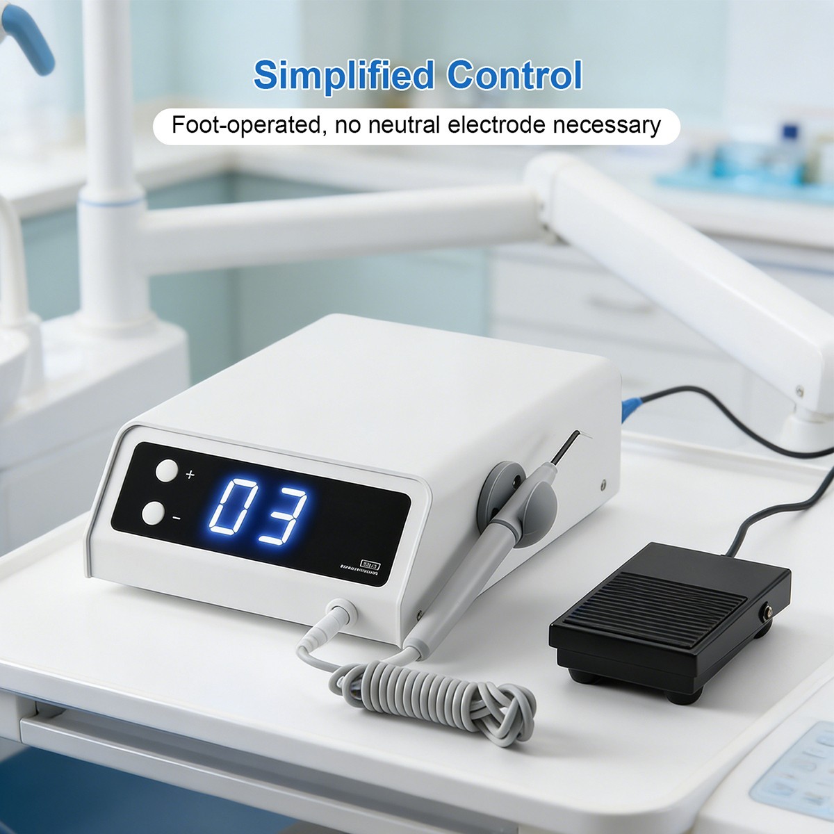 Electro Electrosurgery Unit Machine High Frequency Electric 9pcs Knife Dental