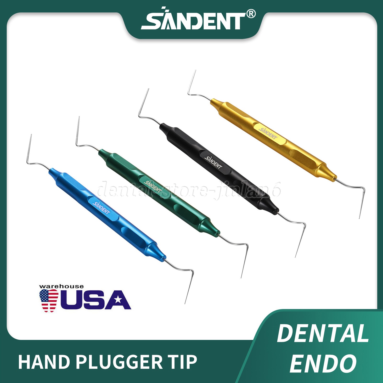 Nickel-Titanium Endo Pluggers – Vertical Condensation Tips for Root Canal 4Color