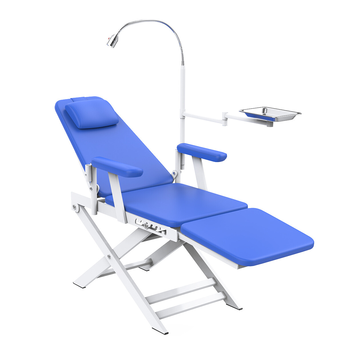 Portable Dental Mobile Delivery Unit Air Compressor Syringe SuctionTurbine/Chair