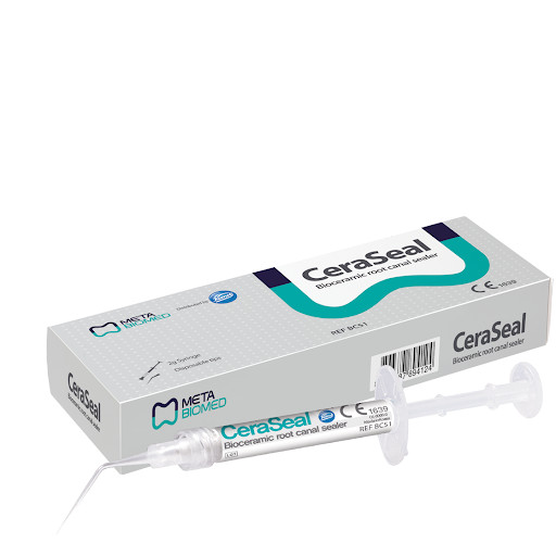 Meta CeraSeal RC Sealer Calcium Silicate-Based Bio-Ceramic 2g Pre-Mix Syringe
