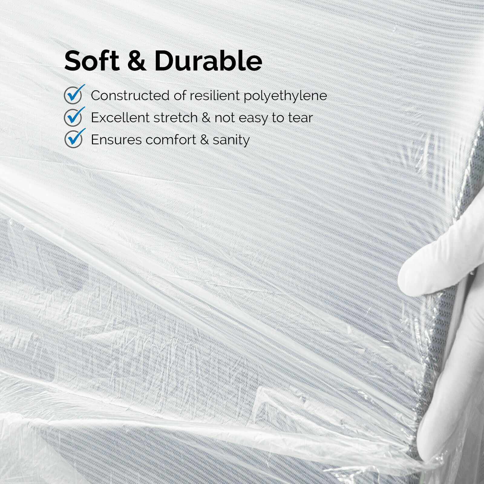 JMU Dental Unit Chair Sleeves Cover Full&Half Disposable Protective Soft Durable