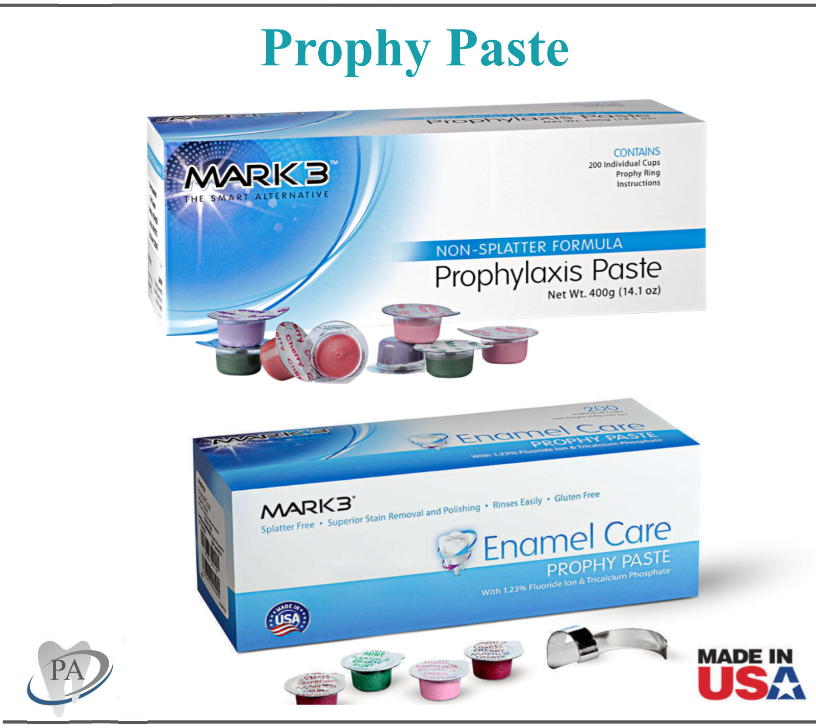 Mark3 Prophy Paste Non-Splatter (Made in USA)