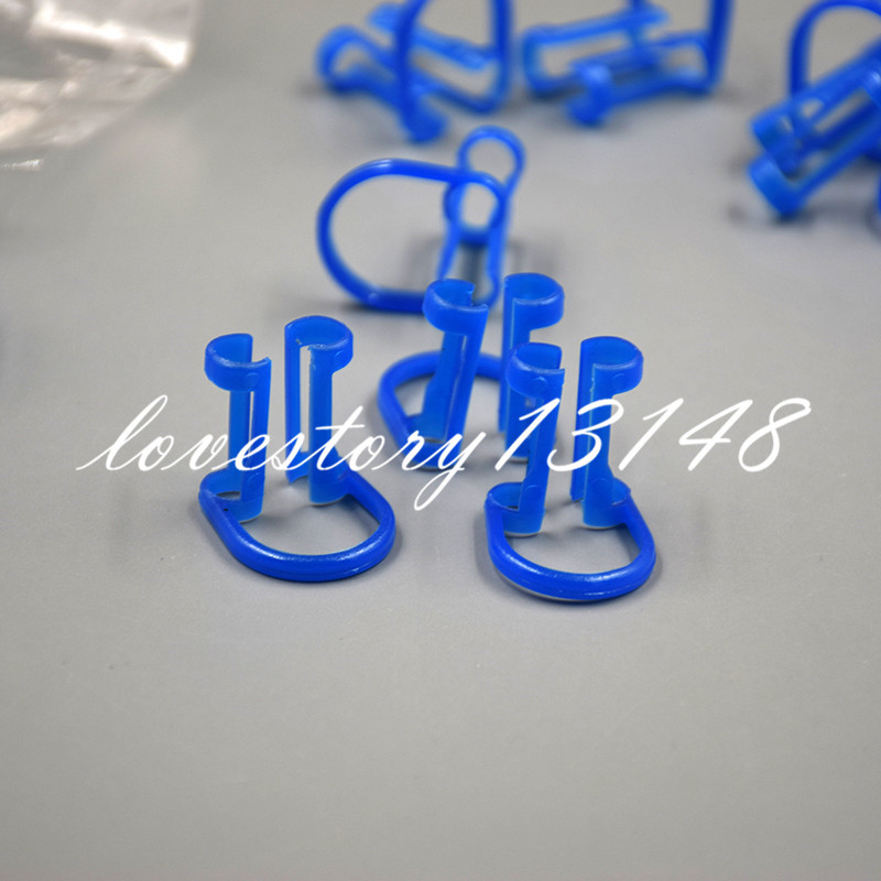 Cotton Roll Holder Disposable Clip For Dental Clinic Isolator Tool 20 Pcs/Bag