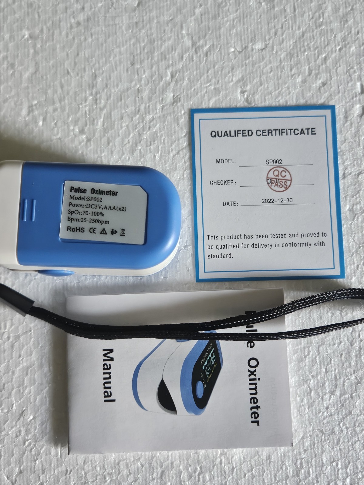 ?Pulse Oximeter Battery Included❤️