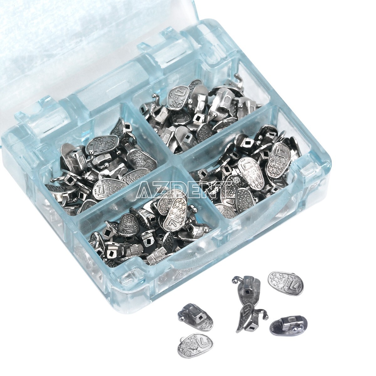 AZDENT Dental Orthodontic Buccal Tubes 1st 2nd Molar Tube Roth MBT 022 Bondable