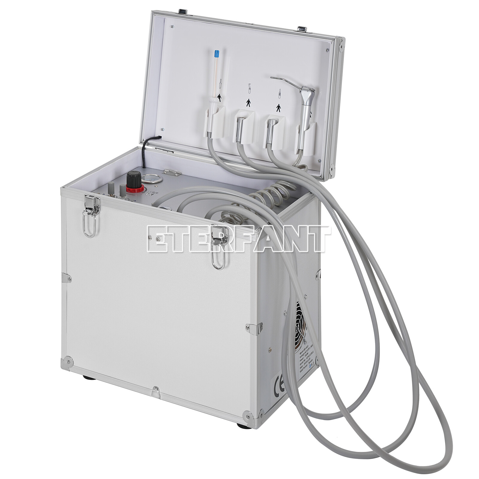 BD-402 Portable Dental Delivery Unit Air Compressor Suction System 4 Holes