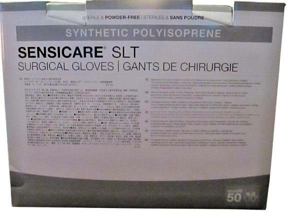 Sensicare SLT Synthetic Polyisoprene Surgical Gloves 6 1/2 (50) MSG1565