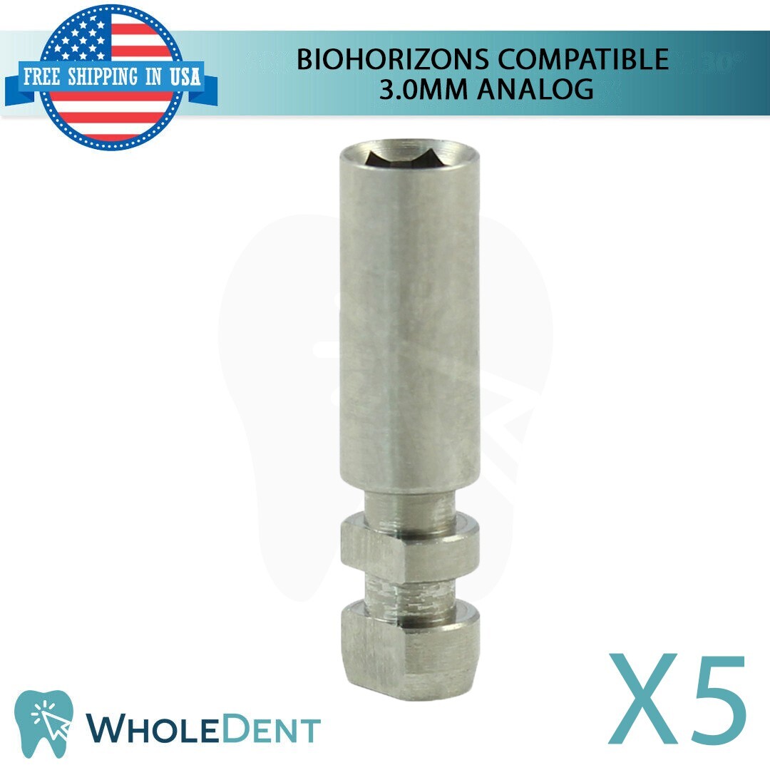 5X Analog For Biohorizons® Compatible 3.0mm Dental Replica Instrument Lab
