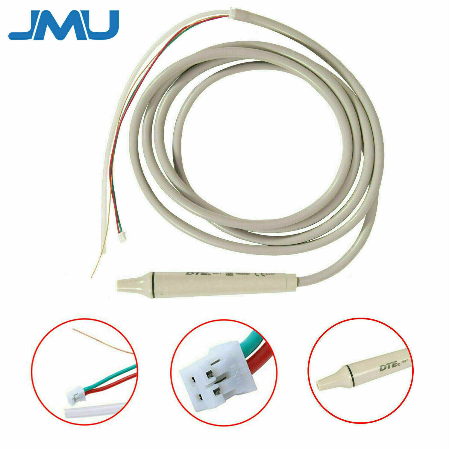 Woodpecker Dental DTE D1 Ultrasonic Scaler HD-1 Handpiece Tips Water Bottle Set
