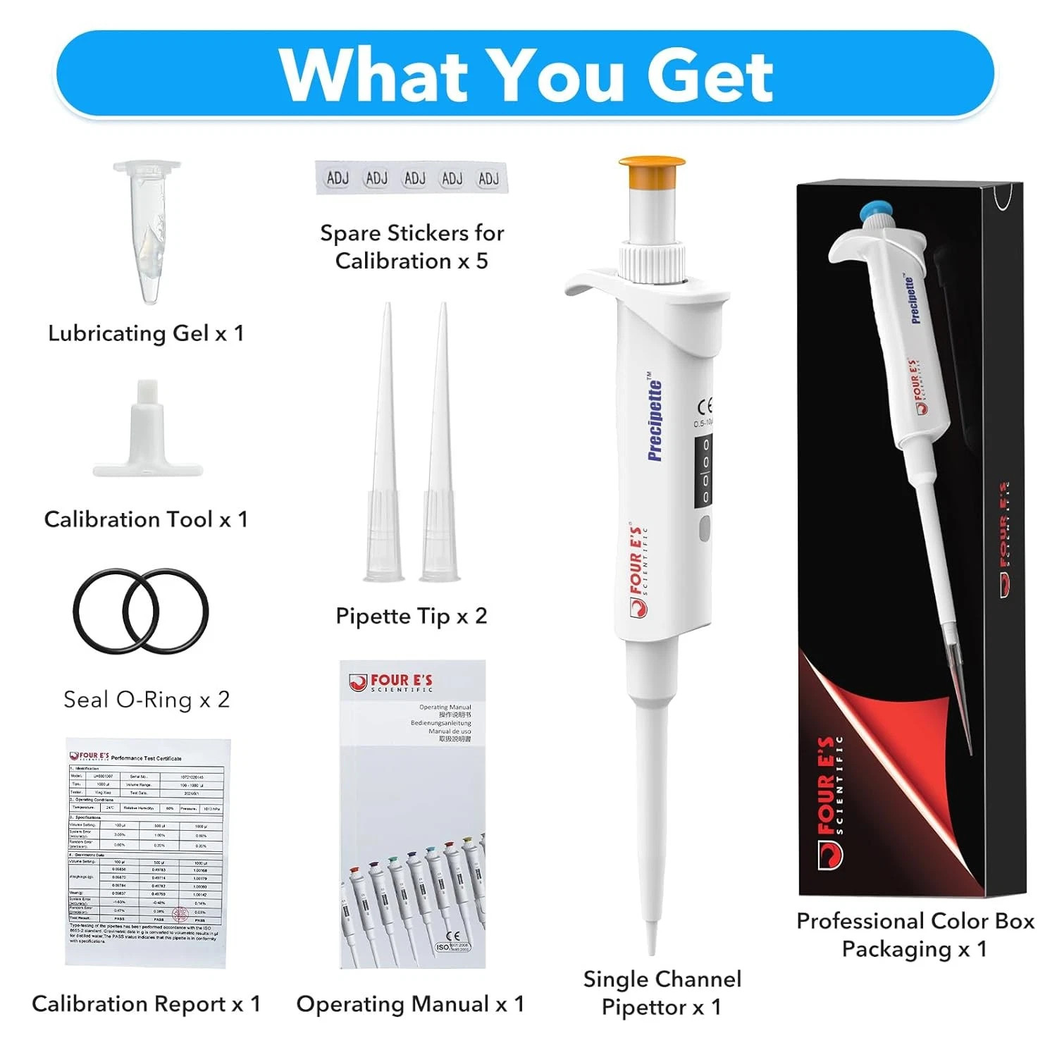 New Micropipette Lab Pipette Adjustable Single Channel Pipette Autoclavable US