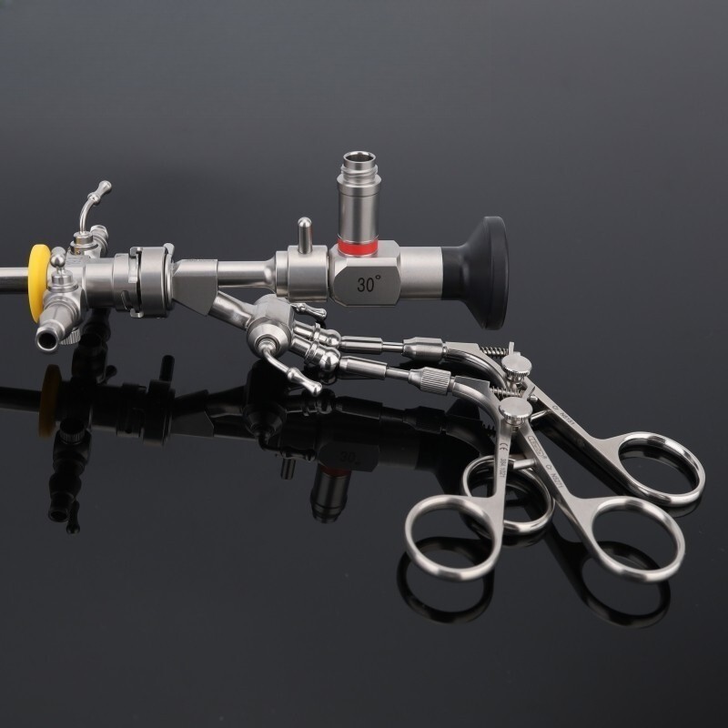 Rigid Urology Cystoscope 30 Degree 4x302mm Sheath & Endoscope Bridge
