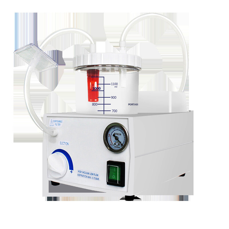 Medical Vacuum Phlegm Portable Quiet Suction Unit Emergency Aspirator Machine!
