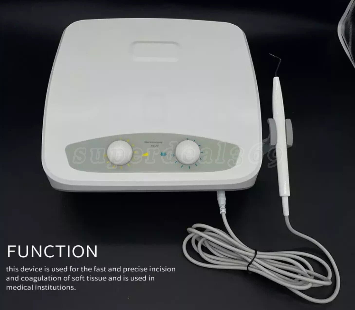 ES-20 Dental ELECTROSURGERY UNIT WITH 7 Nano Silver ELECTRODES 110V/220V