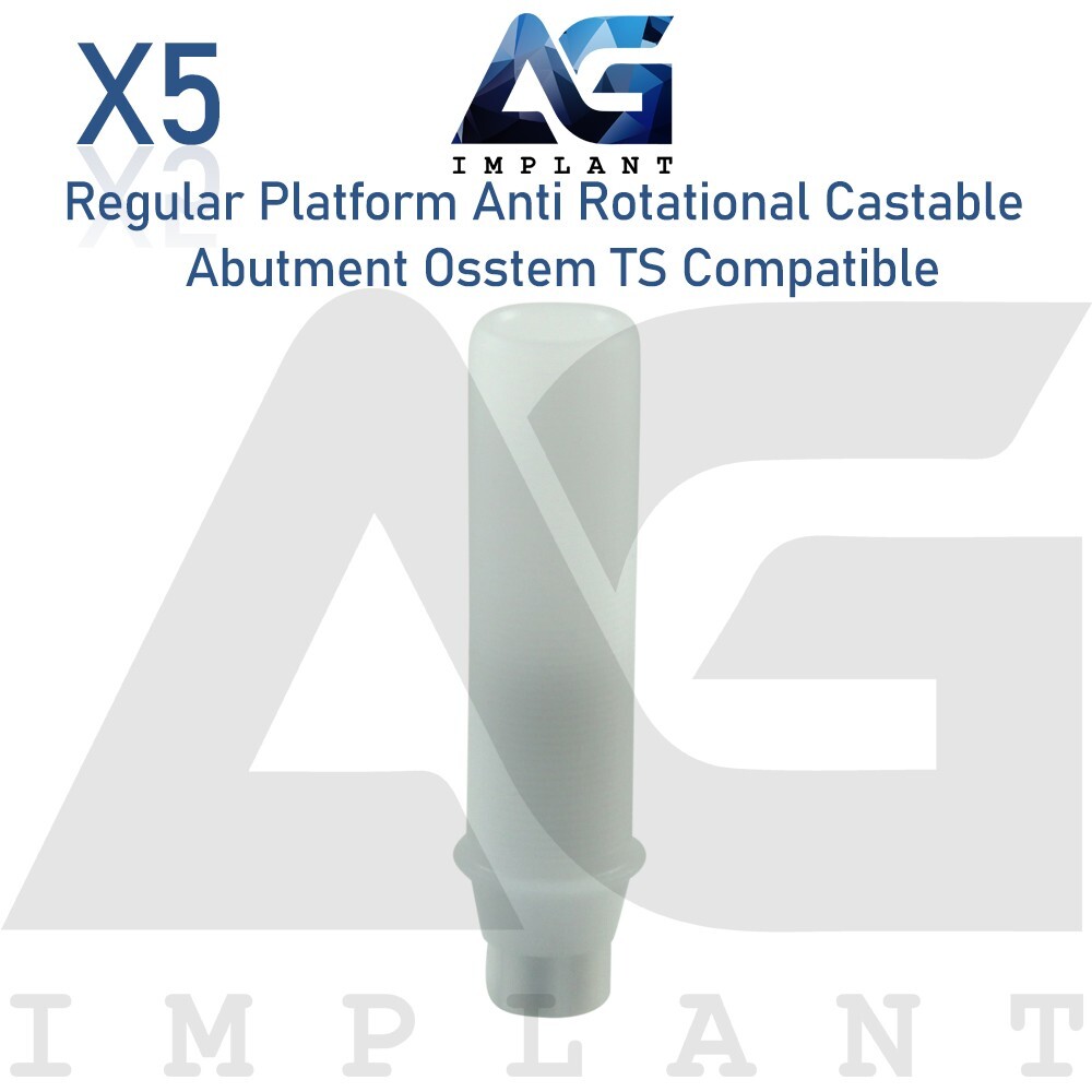 5 Anti Rotational Castable Abtment 2.5mm Fit Regular Platform 0sstem® TS