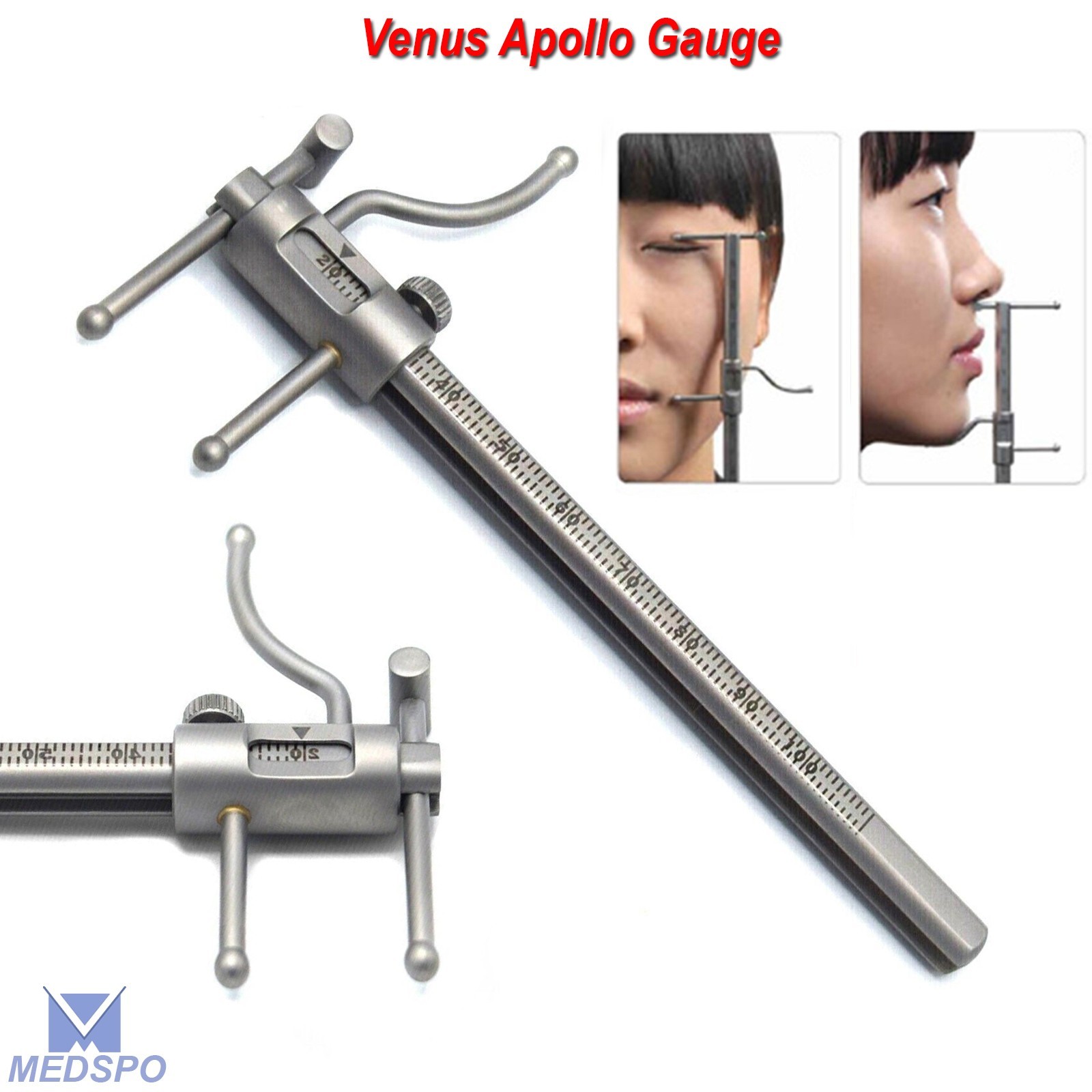 Dental Venus Apollo Gauge Occlusion VDO Gauge Ruler Implant Prosthodontics