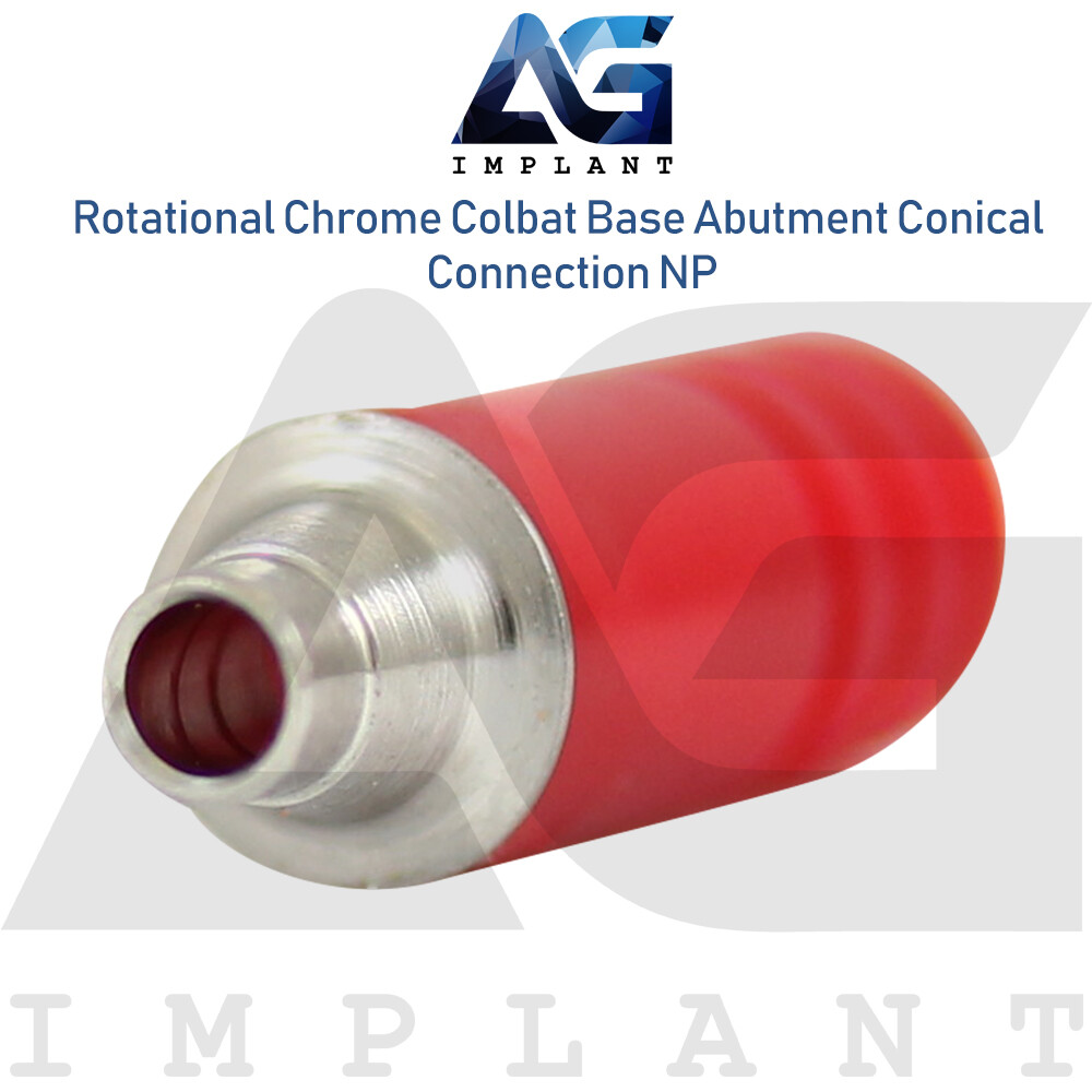 Chrome Cobalt Base Rotational NP Conical Connection With Screw 2.25mm
