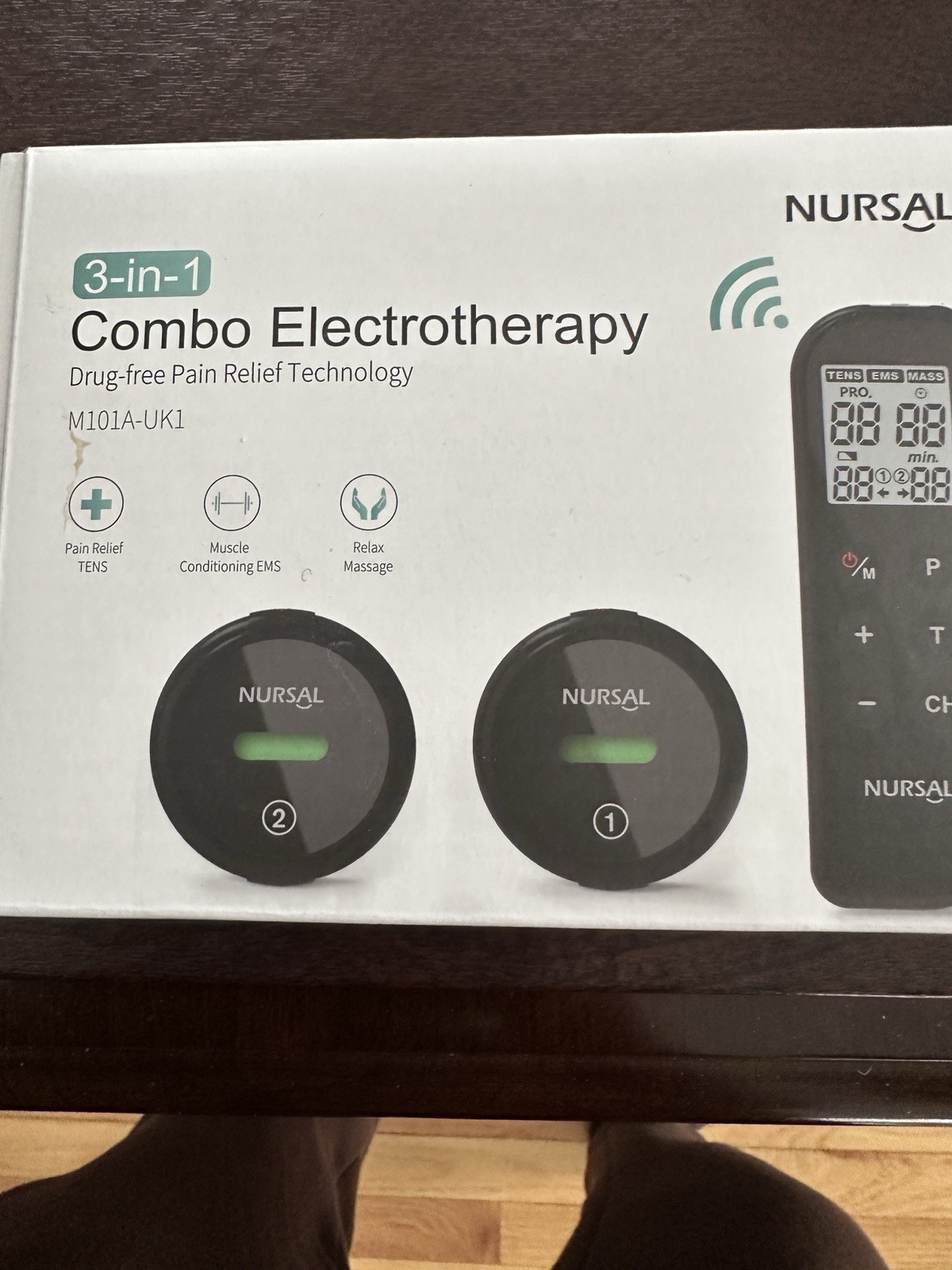 Nursal Combo Electro Therapy Drug Free Pain Relief Technology