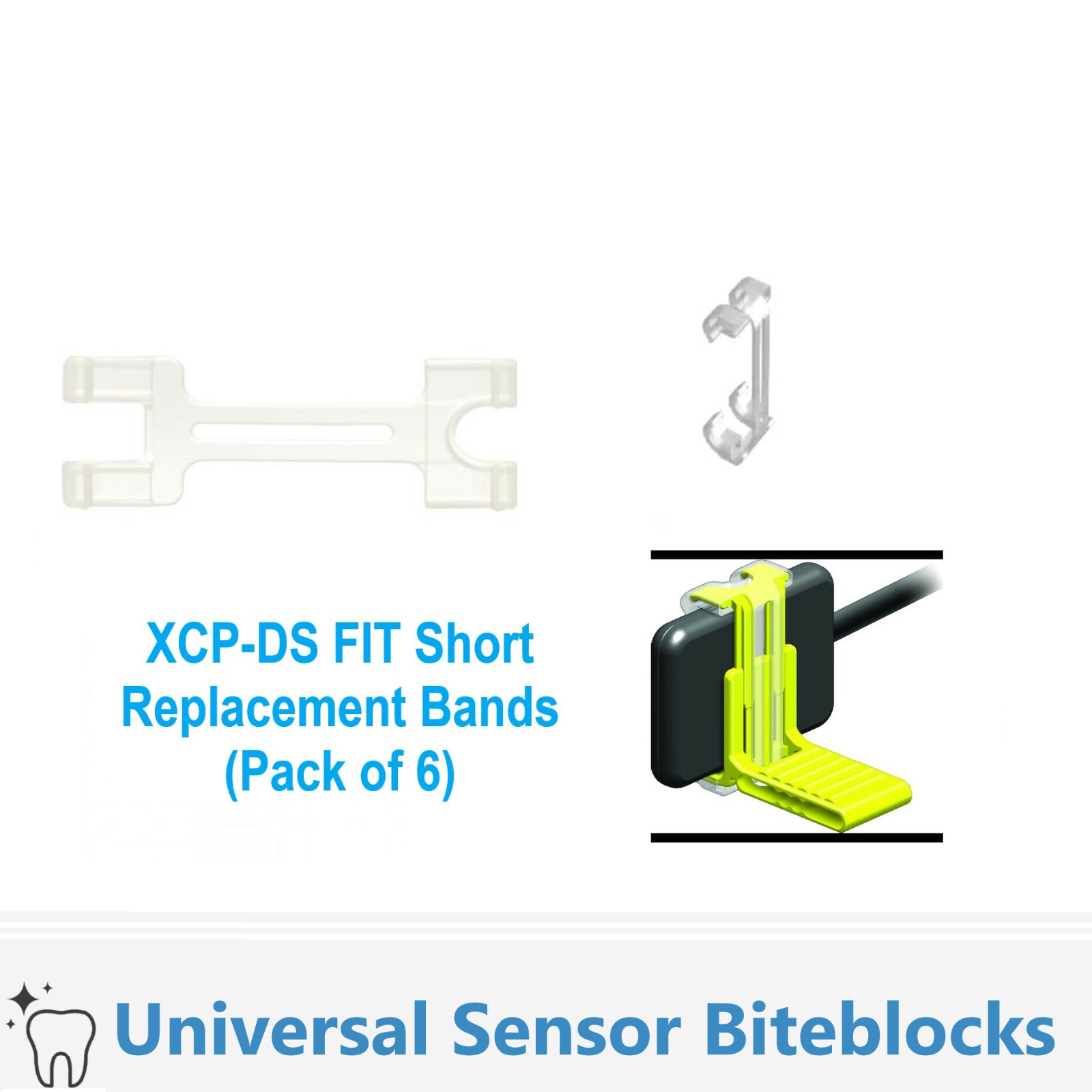 XCP-DS Fit® universal sensor holder system Biteblock Dentsply Rinn Made in USA