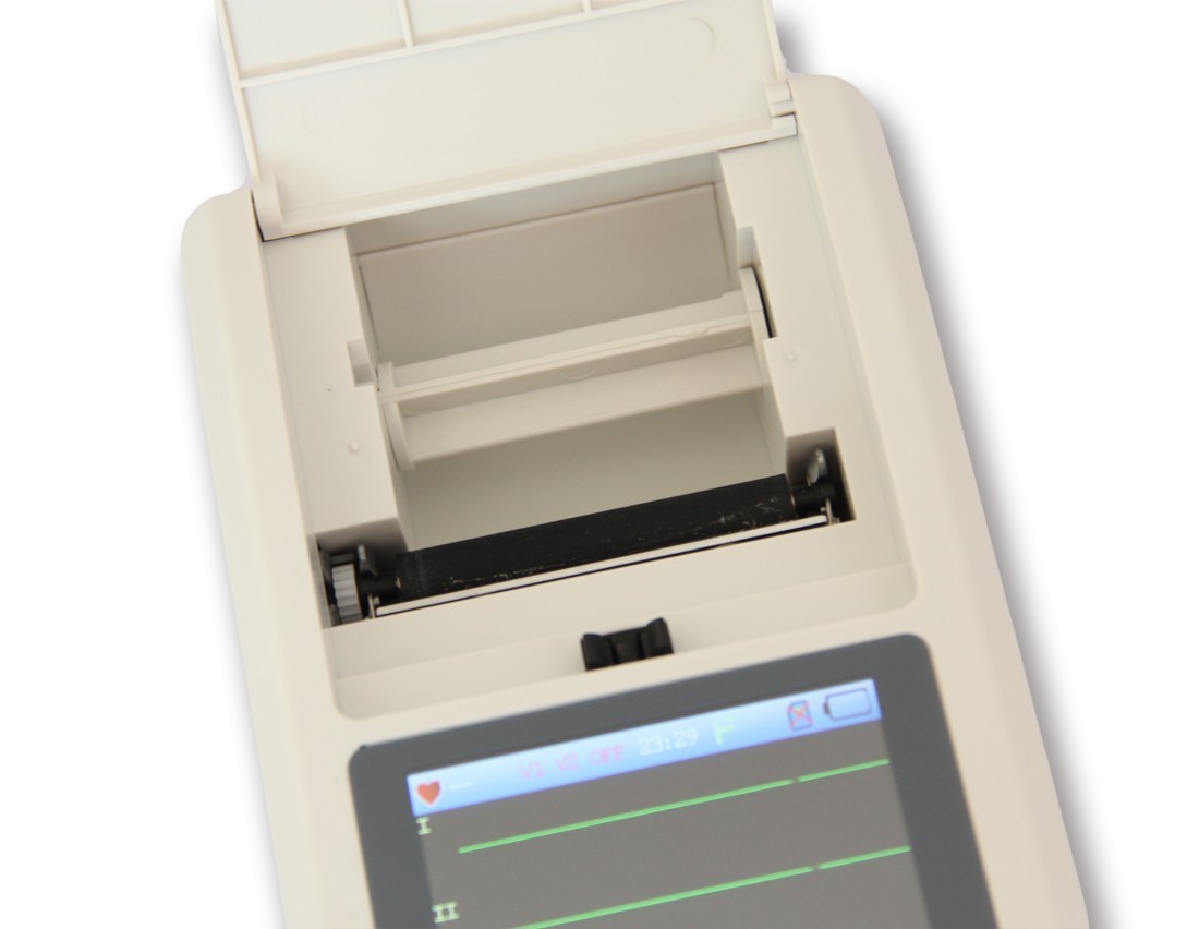 Touch Screen ECG90A Single Channel 12 Leads USB Software Printer EKG ECG Machine