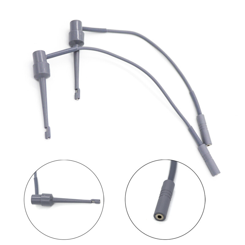2pcs Female Dental Apex Locator Accessories Dental Endo Files Clips