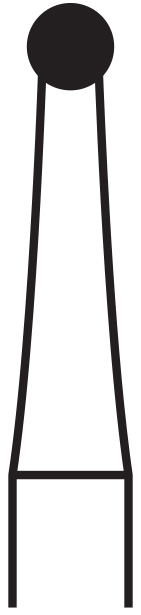 SUPÉR Latch Carbide Burs RA6, Made in Canada, Pack of 100 Burs