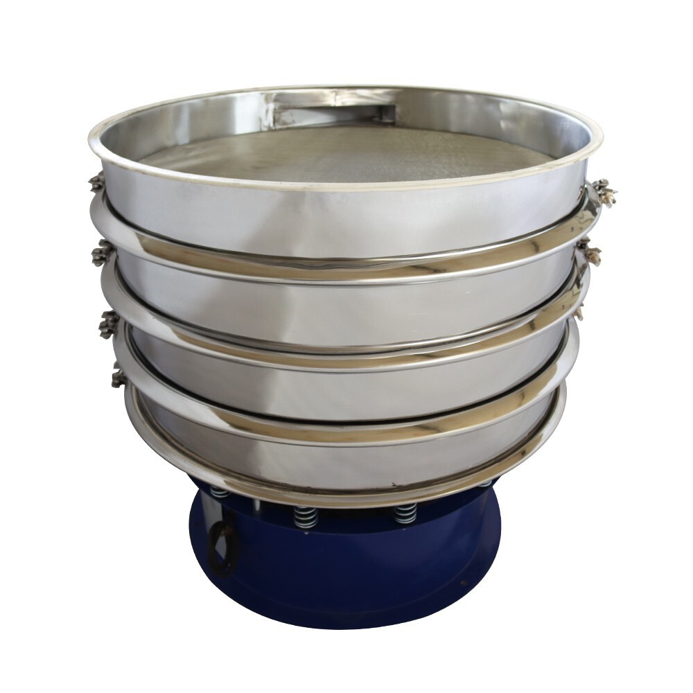 39.3″ Three Layers Vibrating Screen Shaking Machine Vortex Shaker 20+40+100 Mesh