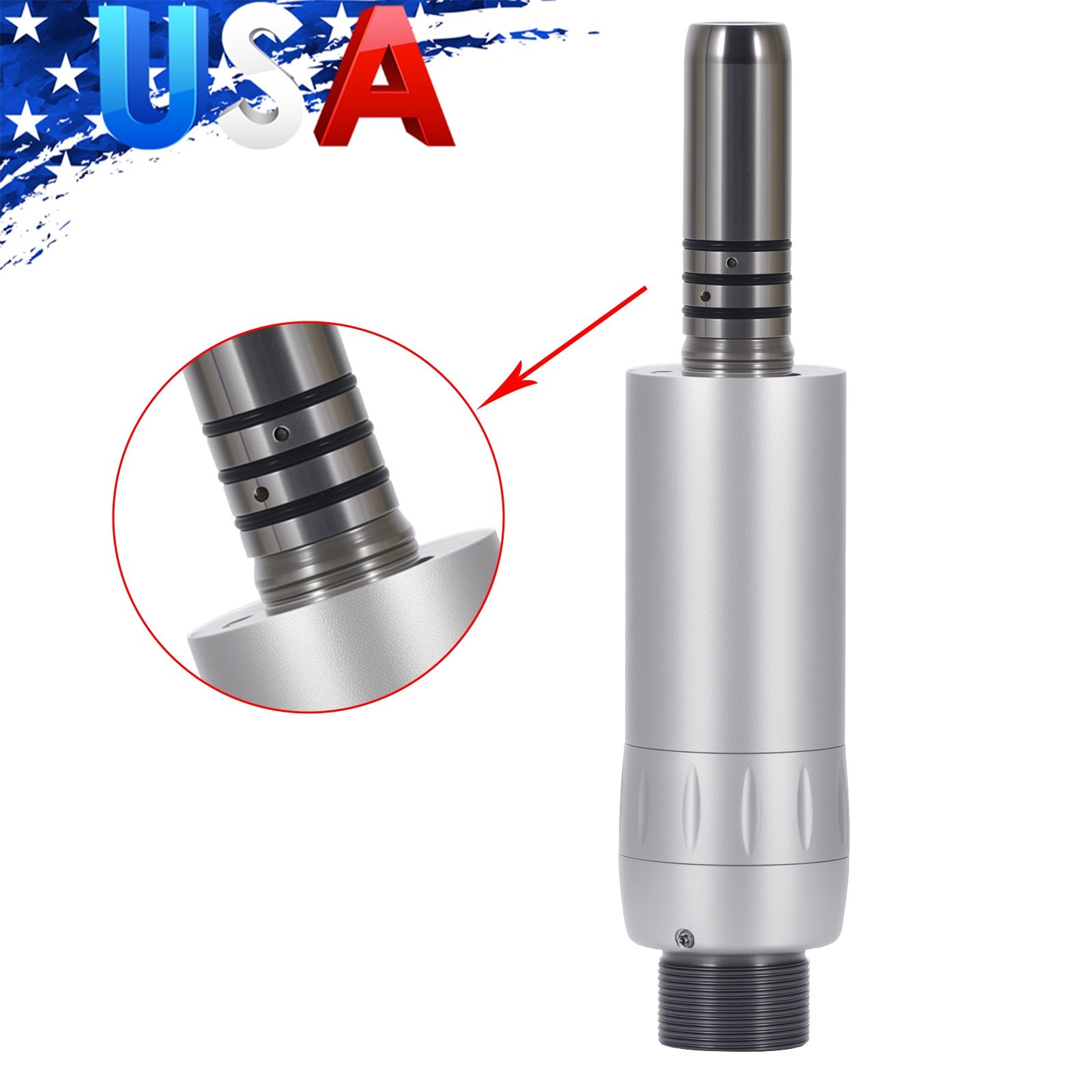 ASK Dental Internal Water Low Speed Air Motor Handpiece E-type 2 Hole For NSK
