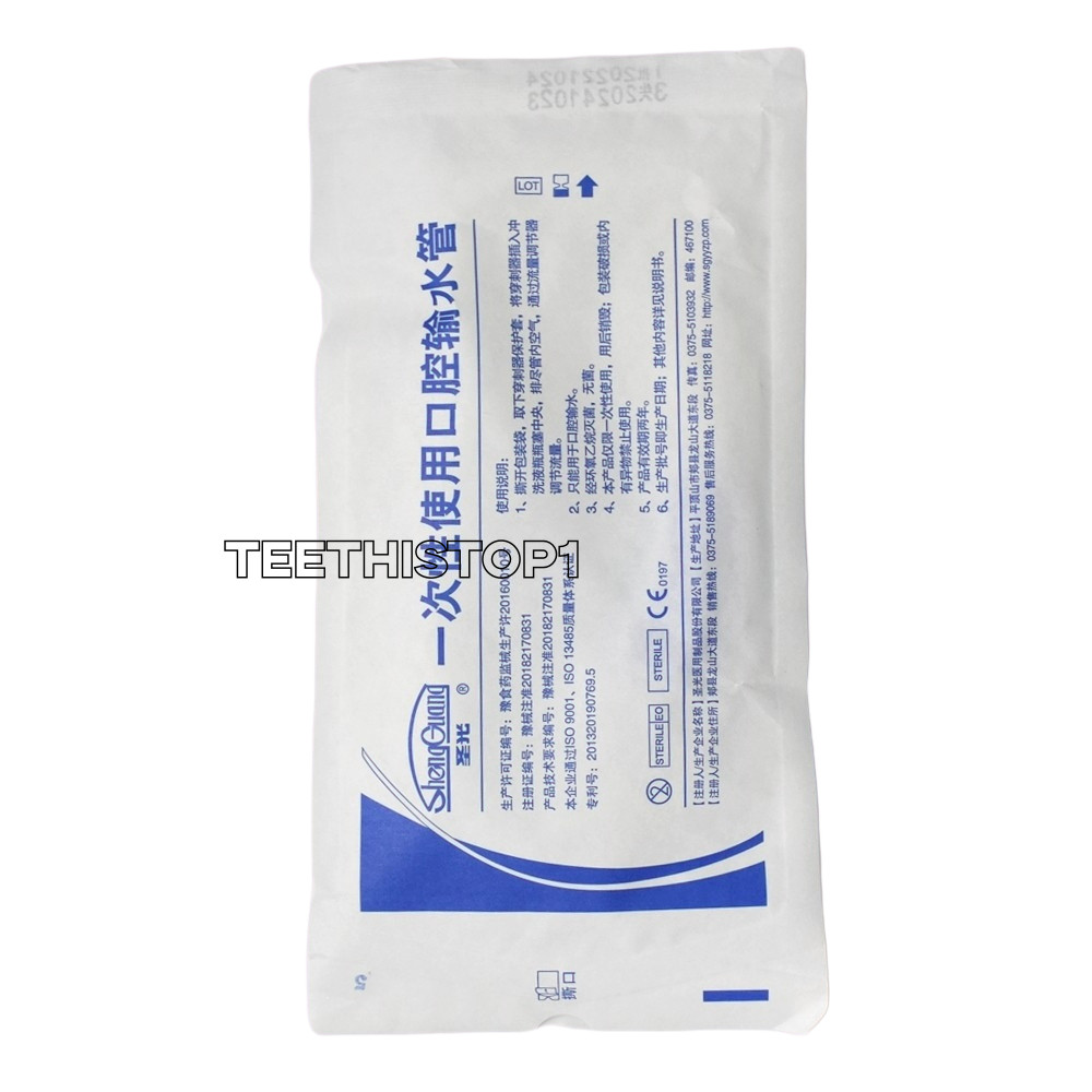 10Pcs Disposable Dental Irrigation Tube Implant Surgic for nsk Handpieces Tubos