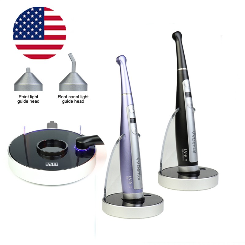 LED Dental Curing light 1 Second Cure 3200mw/cm² 6 Modes Resin Cure Lamp