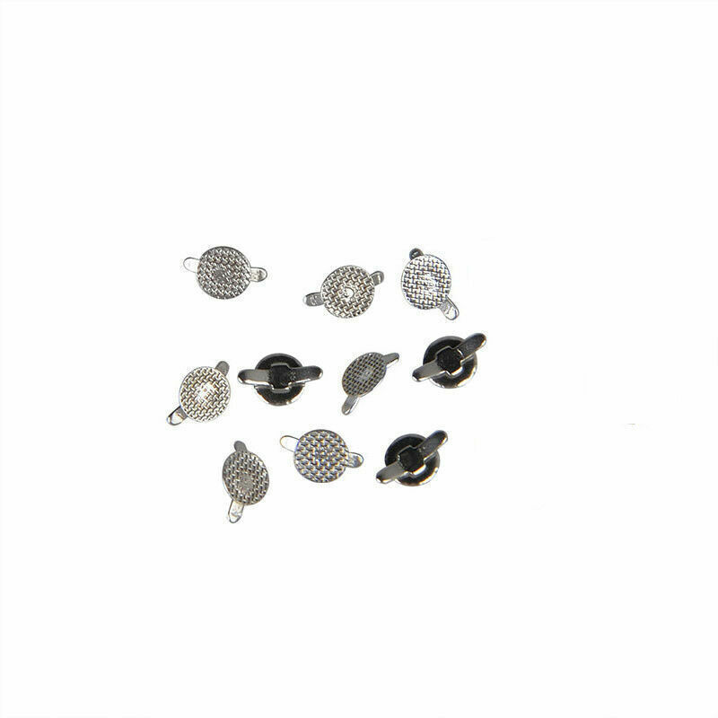 AZDENT Dental Orthodontic Lingual Buttons Bondable Round Base 8Models 10pcs/pack
