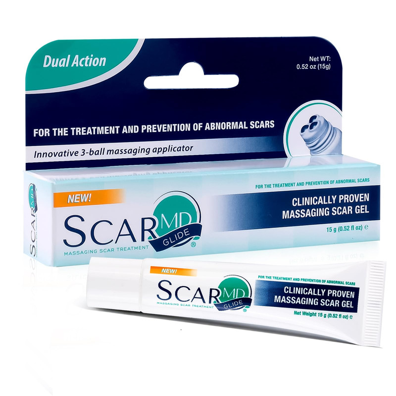 Aim Medical Scarmd Silicone Scar Gel Roll-On 100 Pure Scar Cream Advanced Scar