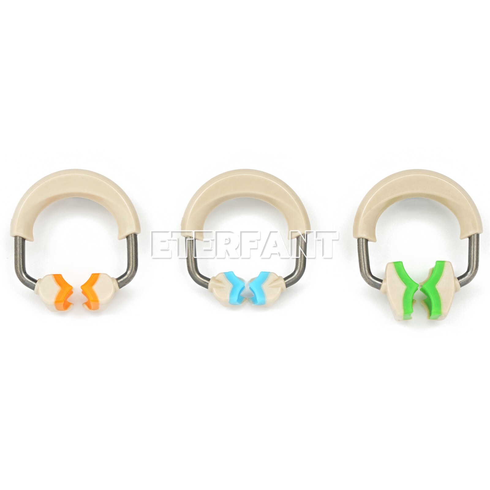 Dental Autoclavable Matrix Bands Rings Matrices Clip Clamp Titanium Fit Garrison