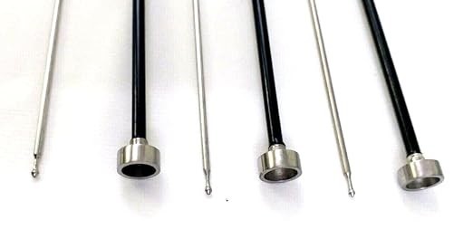 3PC Laparoscopic Long Bowl Forceps, Plain Grasper Maryland Dissector Insert Only