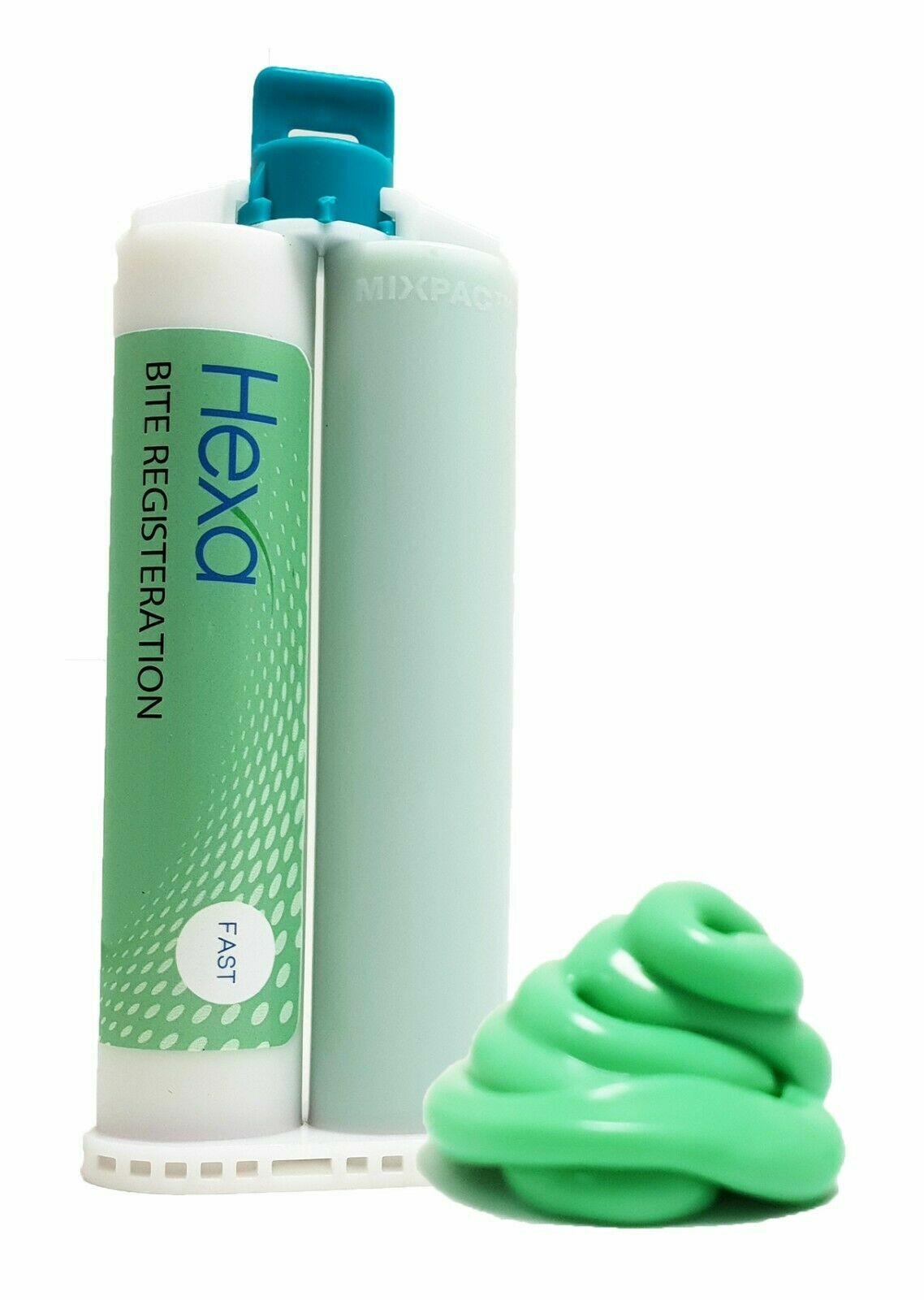 HEXA Bite Registration Material Fast 40x 50ML Cartridges (20 Box) + 96 Tip