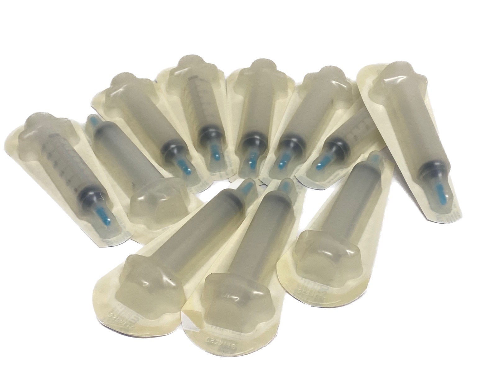 (76) Laboratory 30mL 1oz Plastic Disposable General Use Syringes w/ Luer Lok Tip