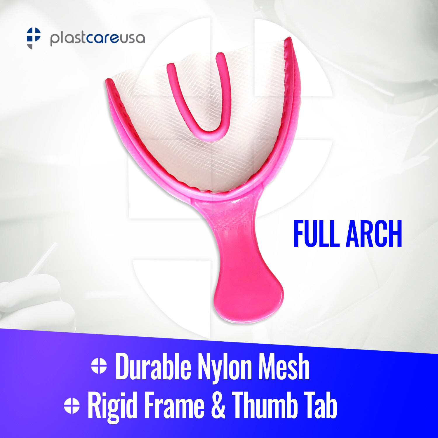 Dental Impression Bite Registration Triple Trays Mold (Choose Size & Quantity)