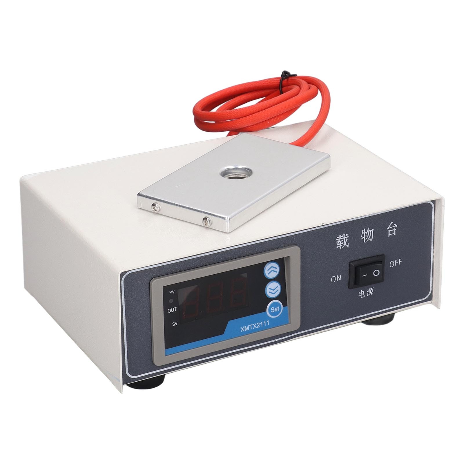 ♡ EU Plug 220V Microscope Temperature Control Stage 75W Digital Display