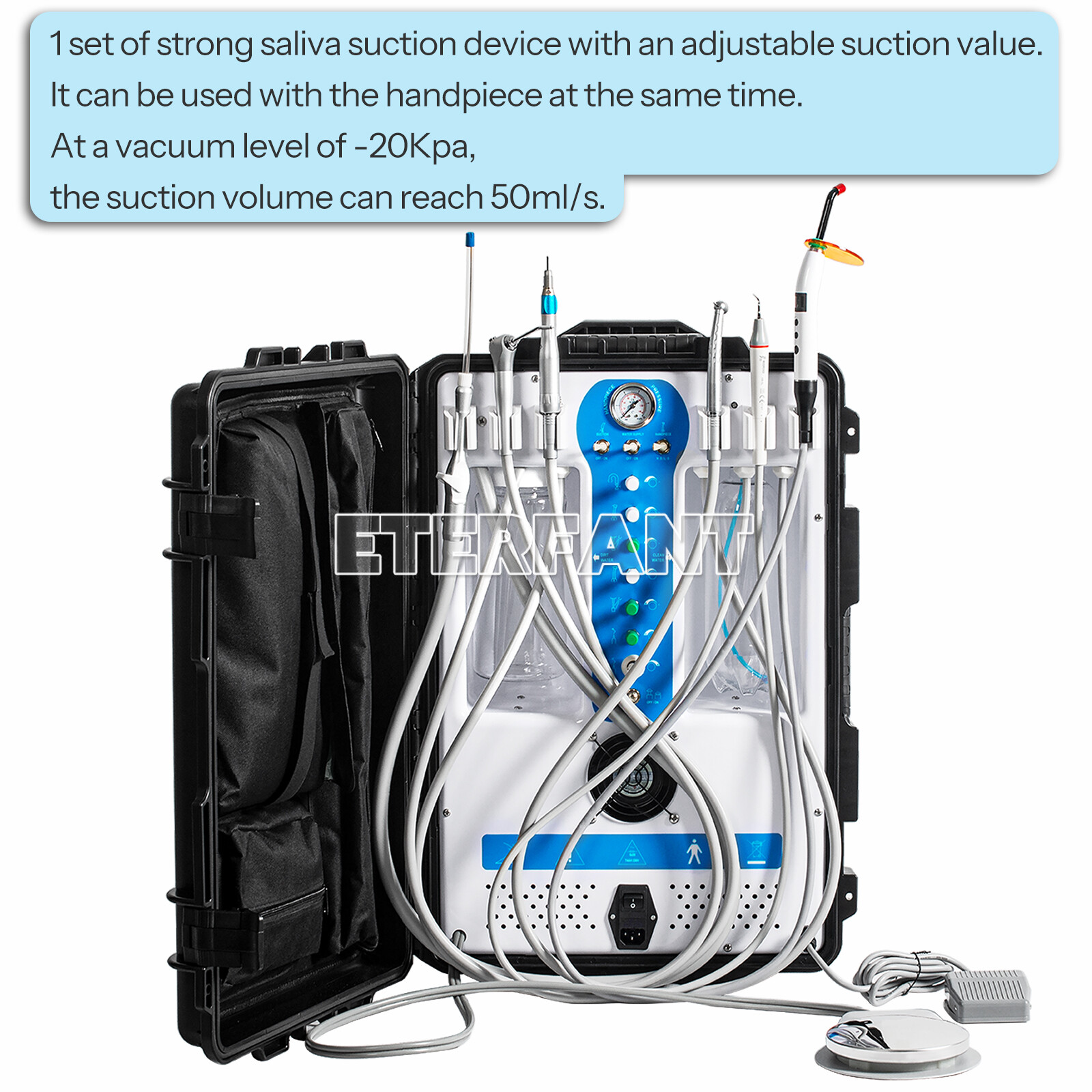 Portable Dental Turbine Air Compressor/Dental Mobile Unit GS-M300/GU-P206S