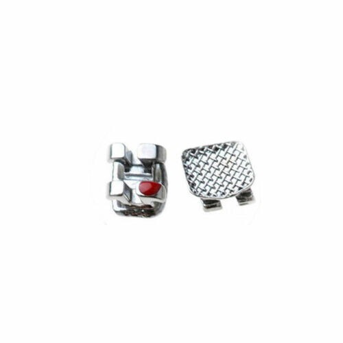 10 Packs Dental Orthodontic Metal Brackets Braces Mini Roth.022 Hooks 345