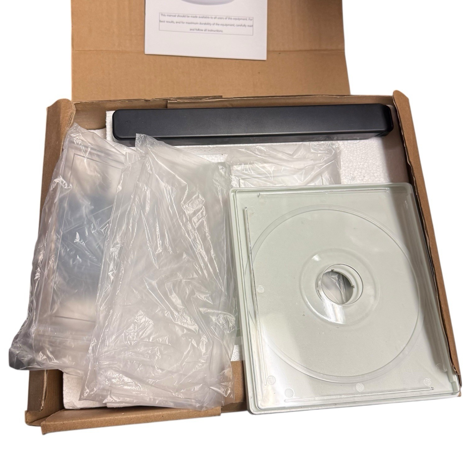 U.S. Solid Analytical Balance Scale 2000g x 0.01g w/ Draft Shield – New Open Box