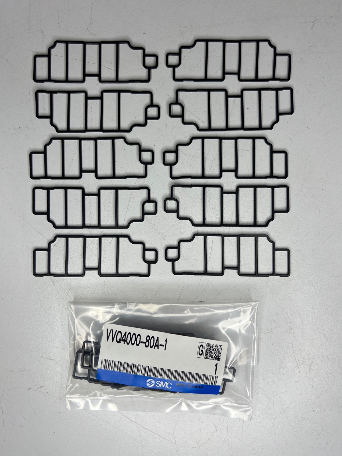 TWO (2) PACK of TEN (10) – SMC Gasket Set VVQ4000-80A-1 (NEW) 20 PCS TOTAL