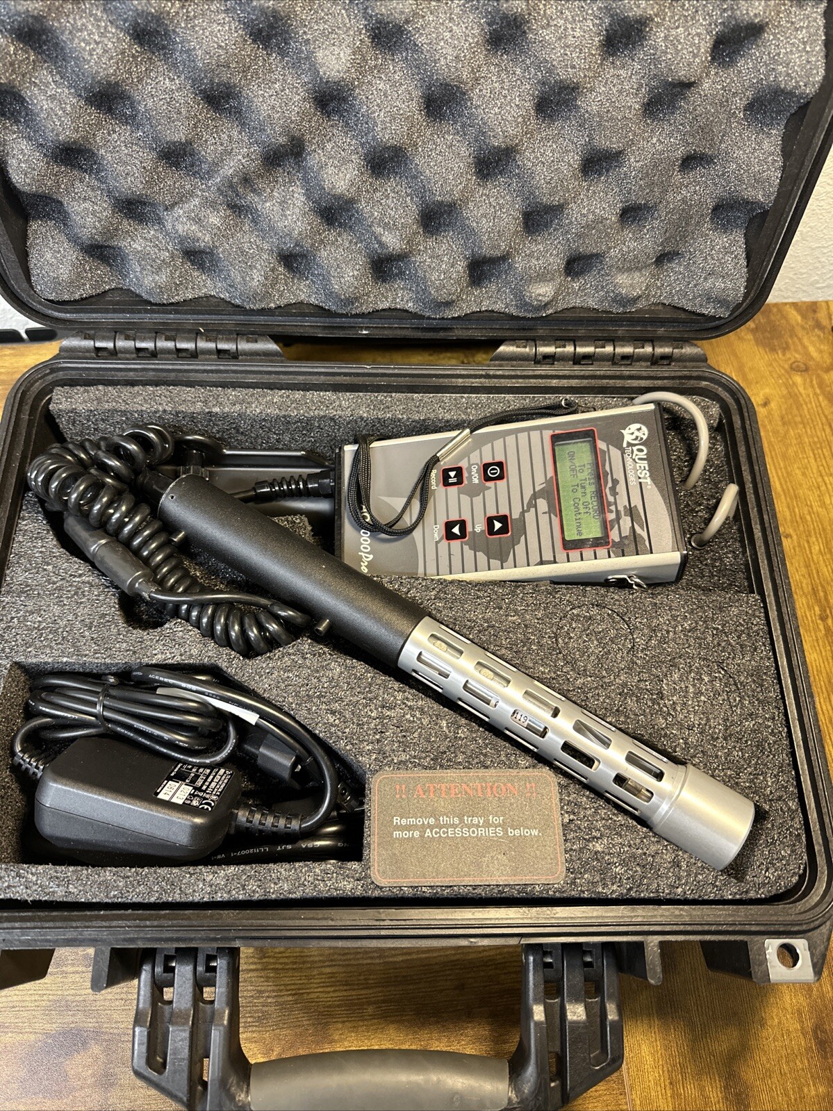 QUEST TECHNOLOGIES AQ5000 PRO INDOOR AIR MONITOR