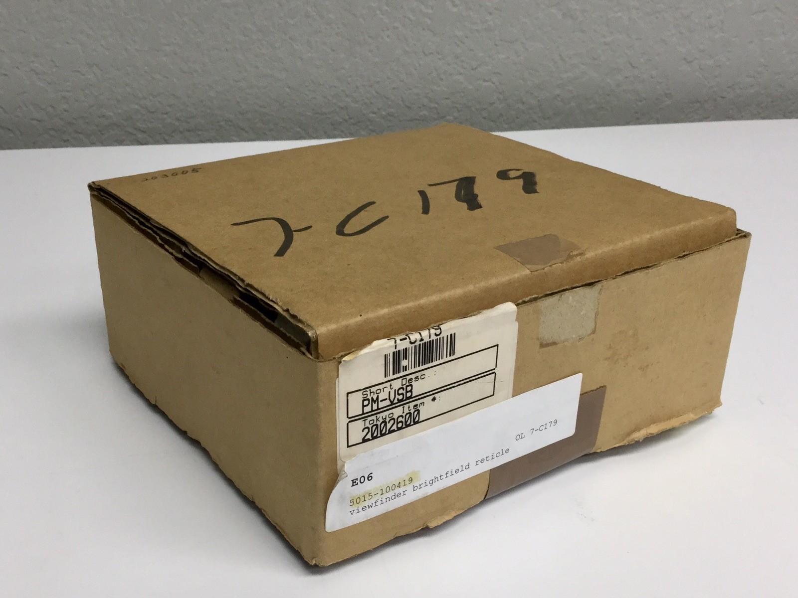 NEW Olympus Viewifinder Brightfield Reticle PM-VSB & Control Unit