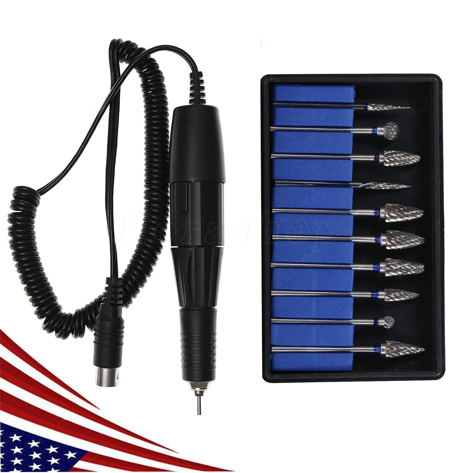 5 US Dental Ultrasonic Scaler Tip Fit DTE SATELEC EMS WOODECK Scaling Handpiece