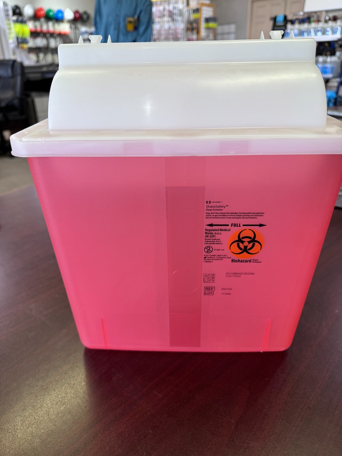 Sharps Container SharpStar 1.25 Gallon 5 Quarts In-Room Multipurpose R510- 1 OK