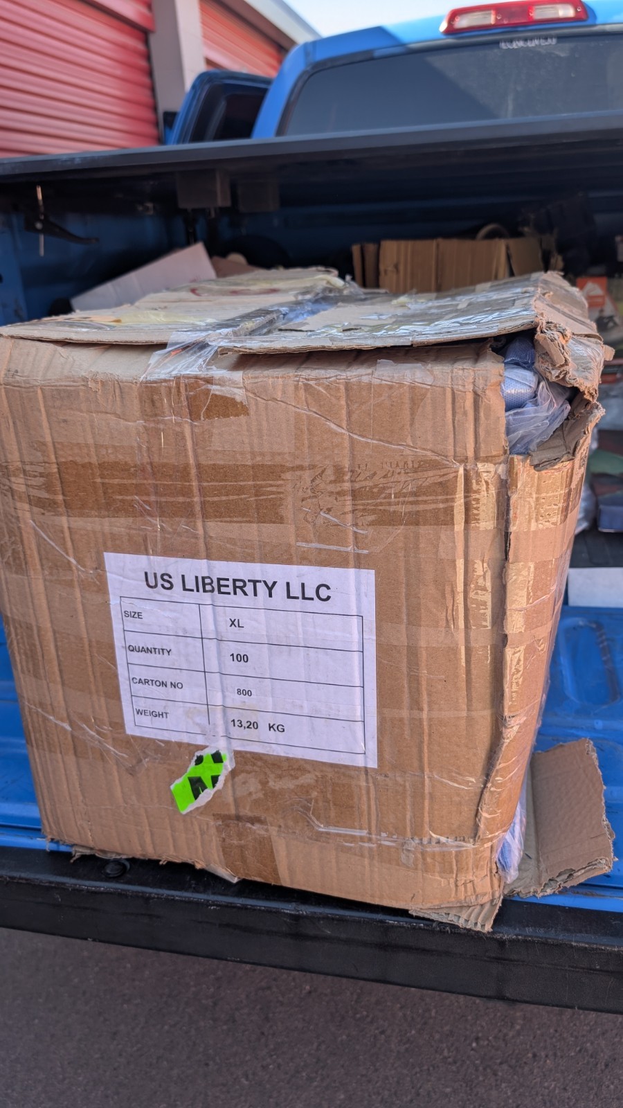 100 Count XL US Liberty LLC Level 2 Non-Surgical Disposable Non-Sterile Gown