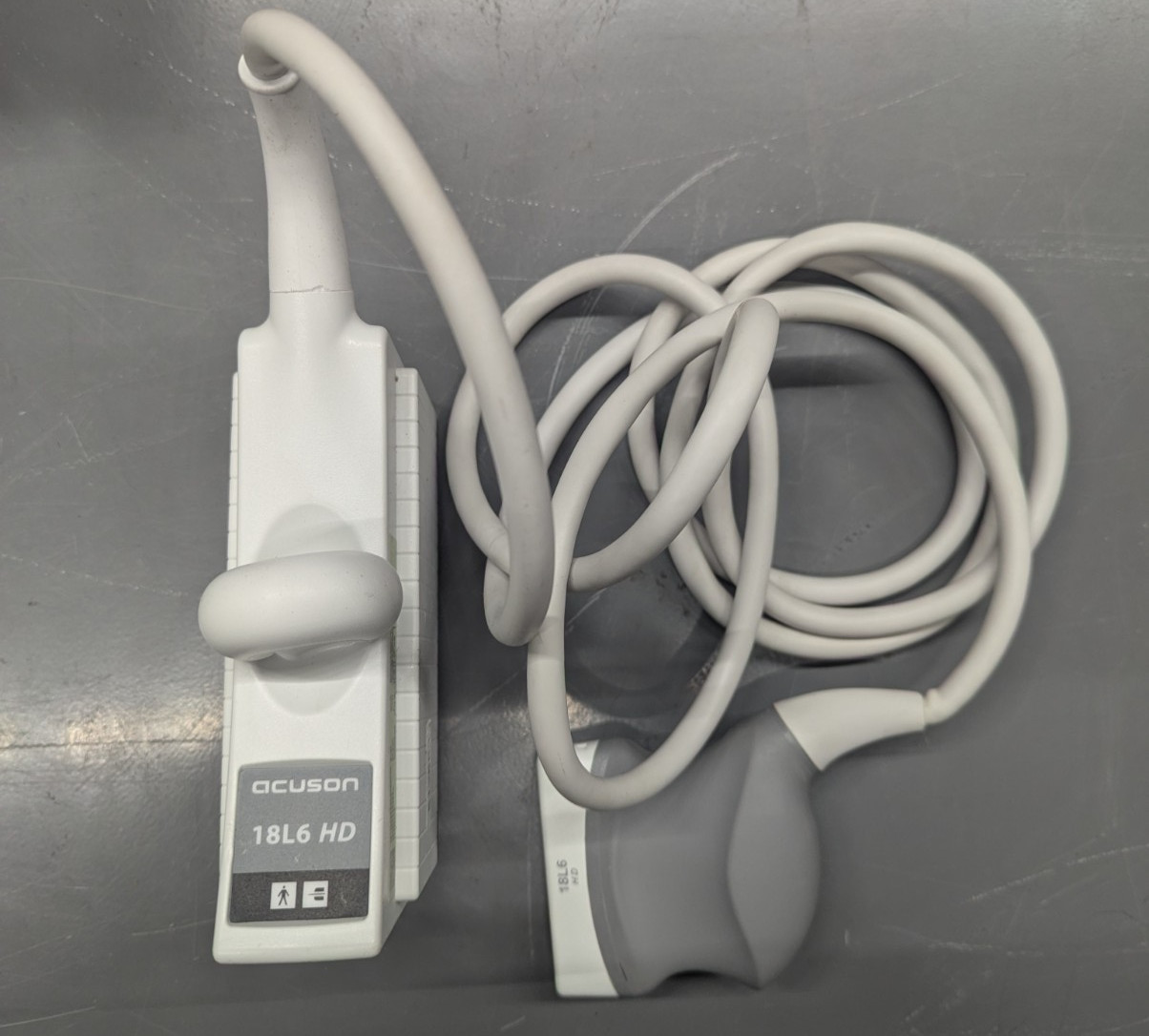Siemens Acuson 18L6 HD Linear Ultrasound Probe S1000 S2000 S3000 (Read)